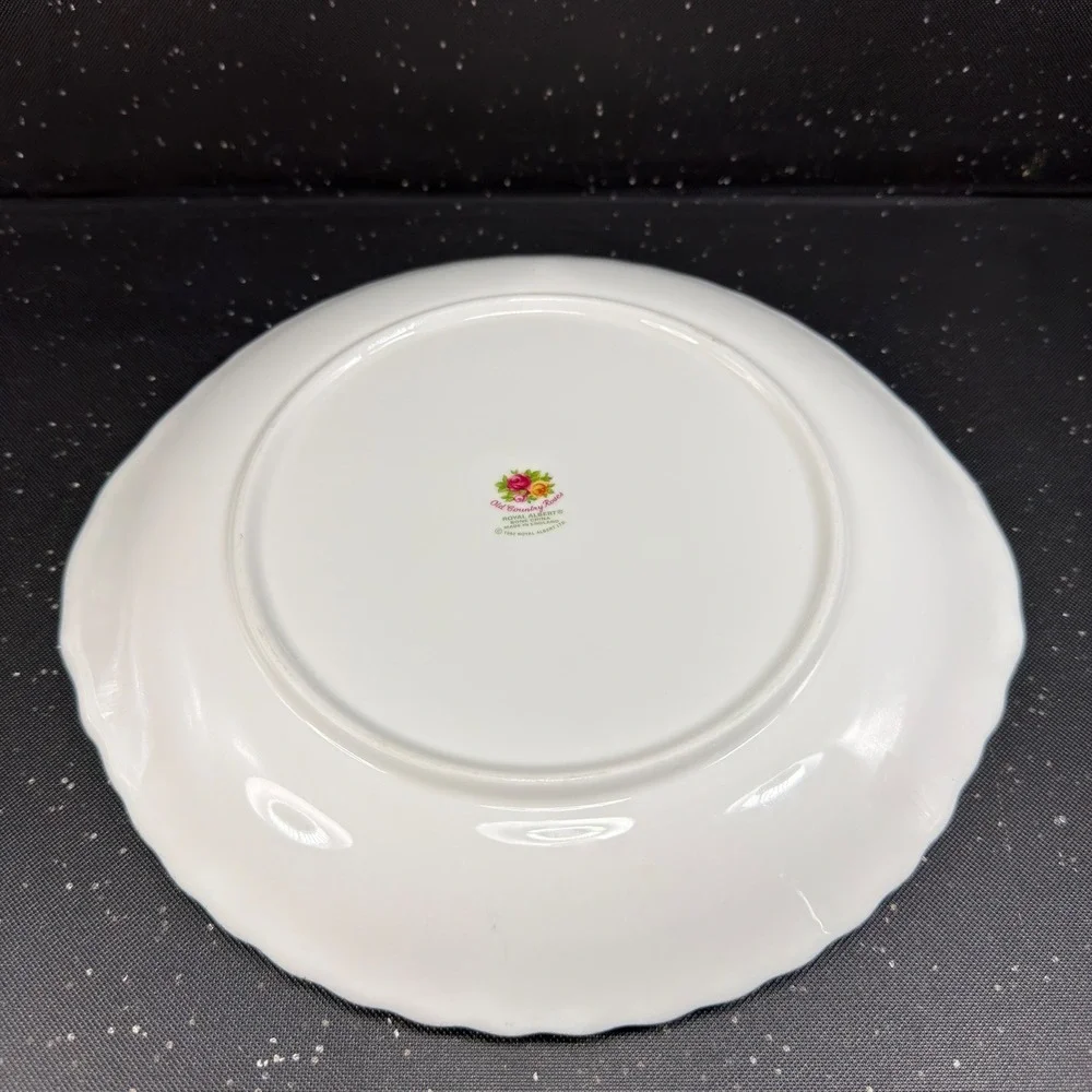 Royal Albert Old Country Roses Platter Plate Dish Bone China Gold Trim England